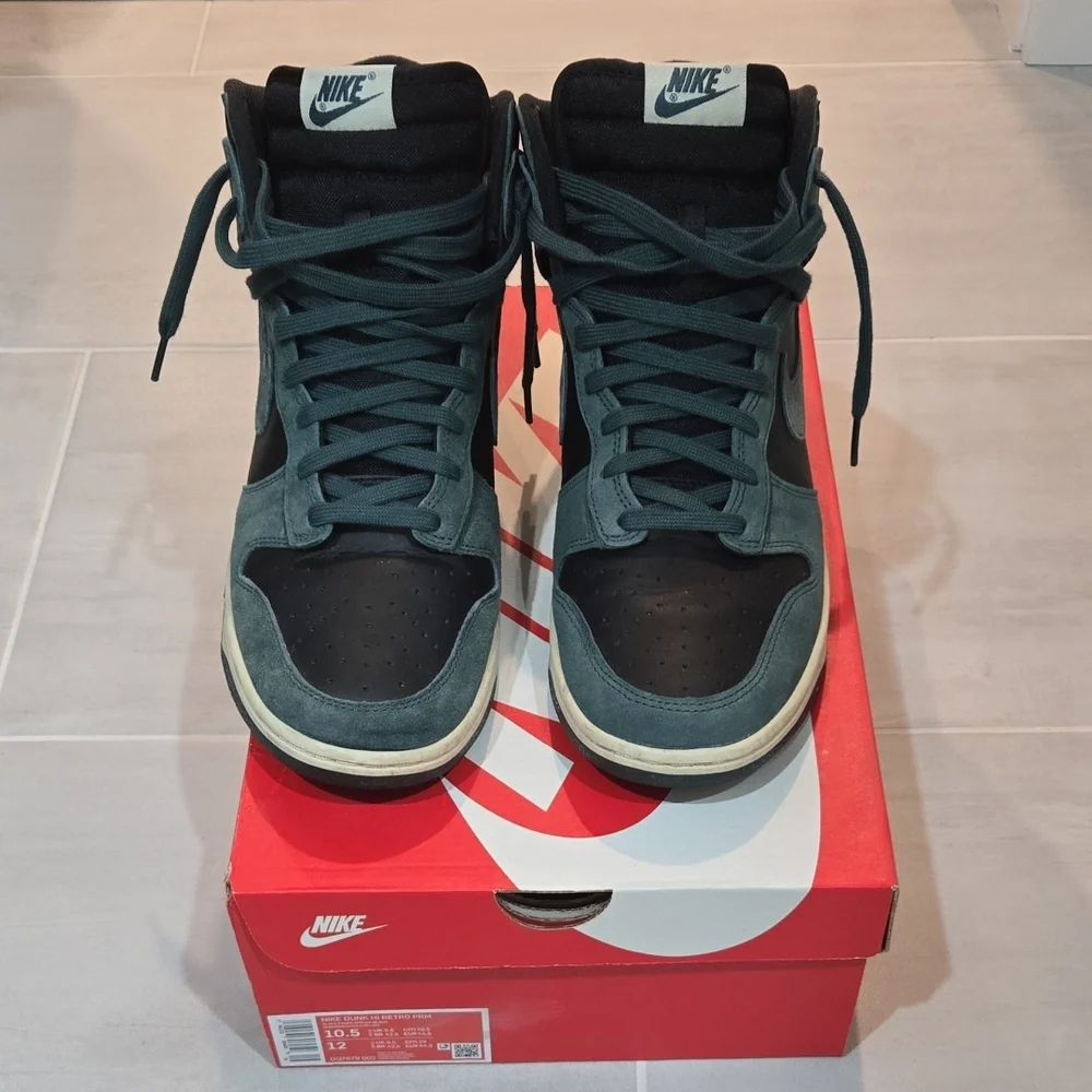 Nike Dunk Hi Retro Premium. Men's 10.5 - Picture 1 of 7